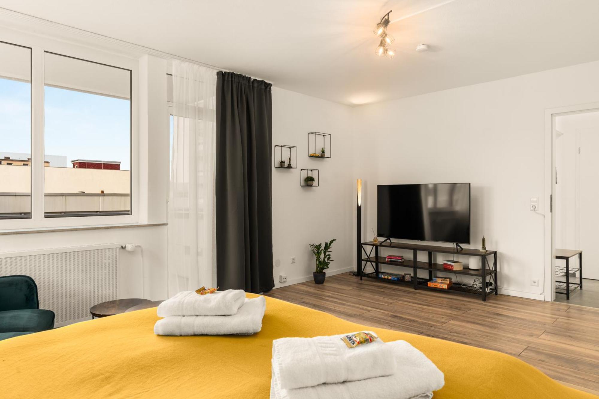 Free Living - City Design Apartments, Zentrum, Outlet, Balkon, Kueche Wolfsburg Luaran gambar